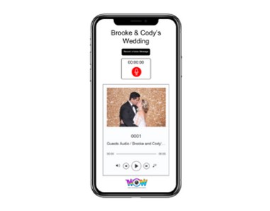 Virtual Audio Guestbook Preview